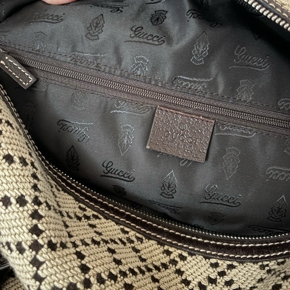 Authentic Gucci Diamanté Crest Canvas
Duffle Bag - Picture 6 of 7